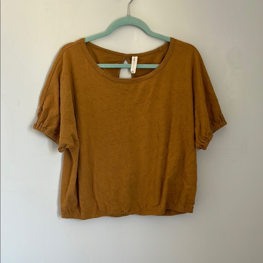 Anthropologie Daily Practice Brown Women's Top.  Size S